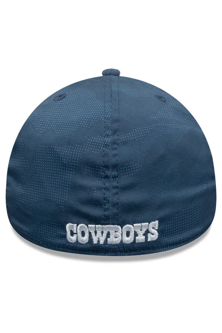 Men's New Era  Navy Dallas Cowboys Tonal Camo 39THIRTY Flex Hat, Alternate, color, Navy