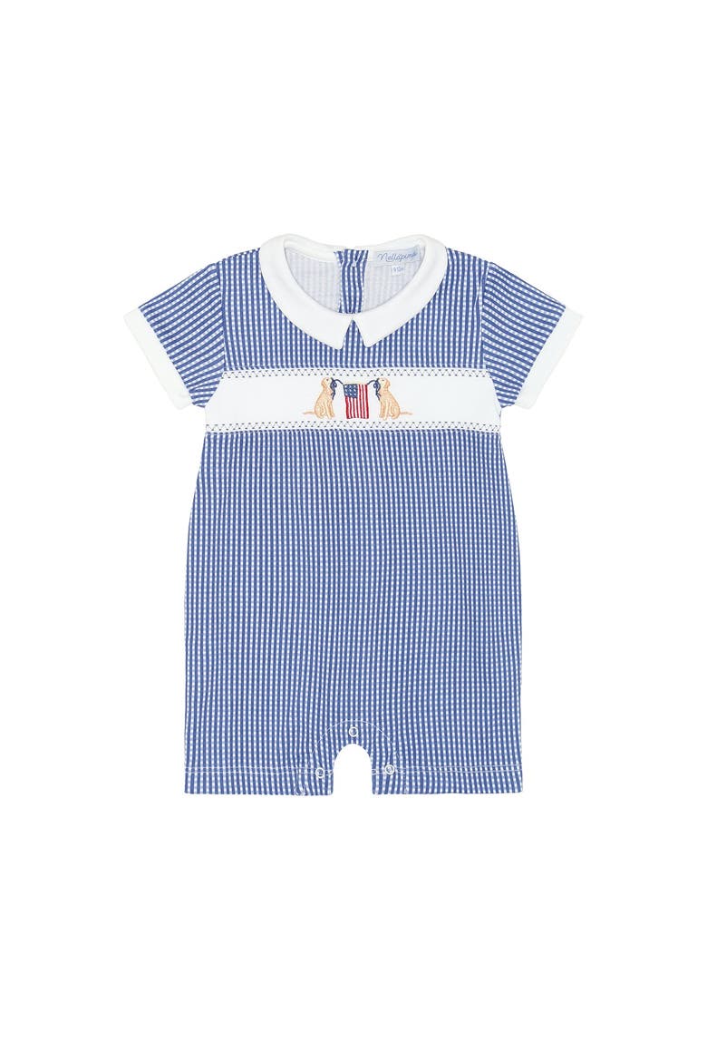 American Pups Boys Romper - Baby, Main, color, Blue