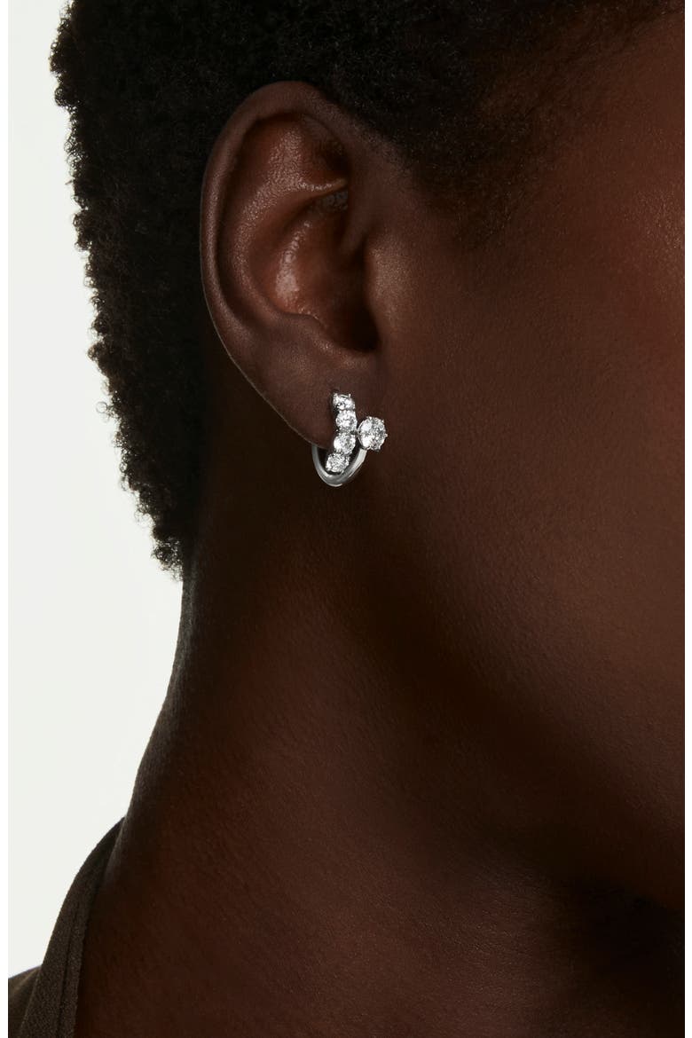 Matrix Hoop Earrings, Alternate, color, WHI/ RHS