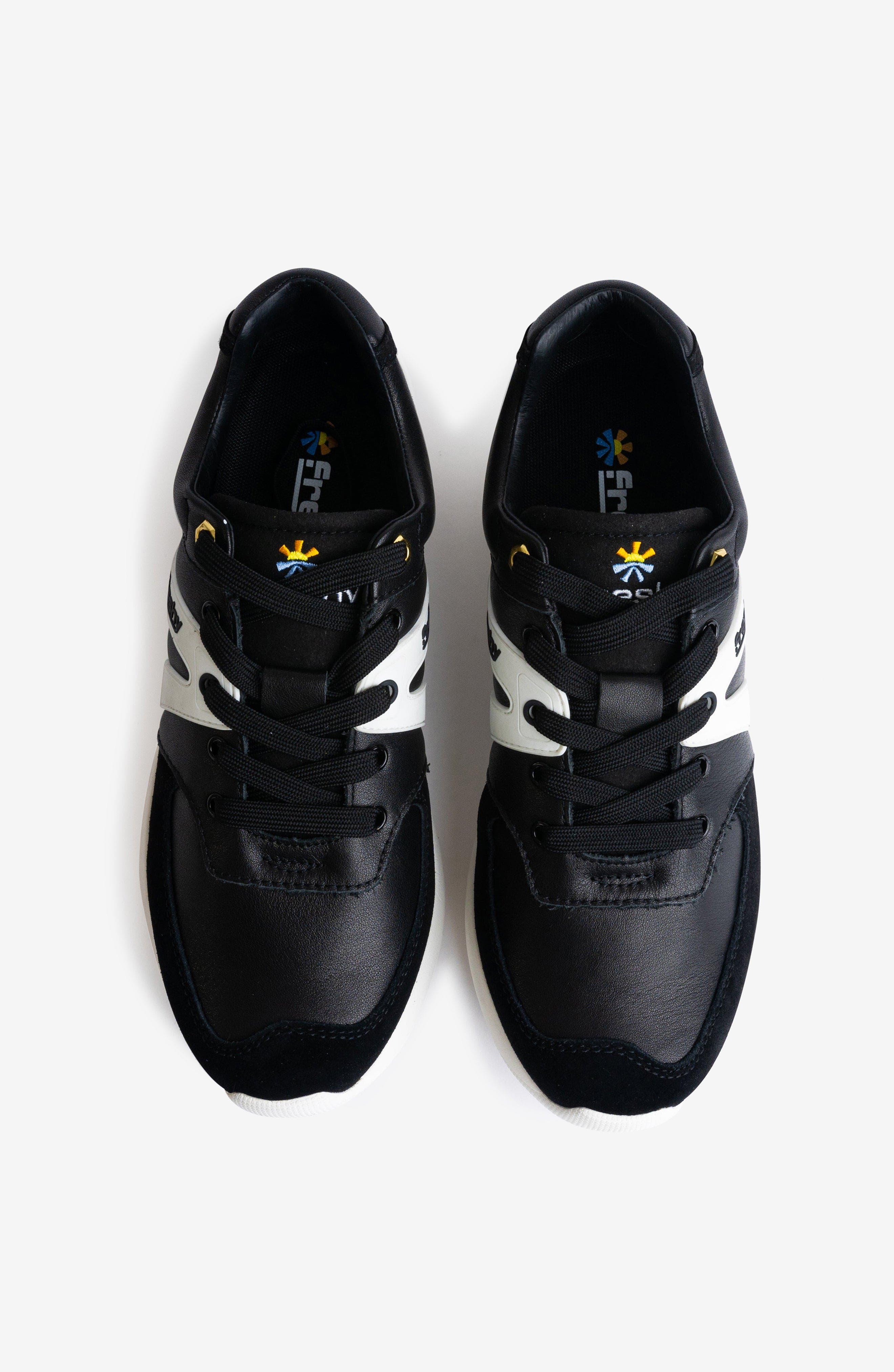 Freshy Supafly Nites Sneaker, Alternate, color, Black/White