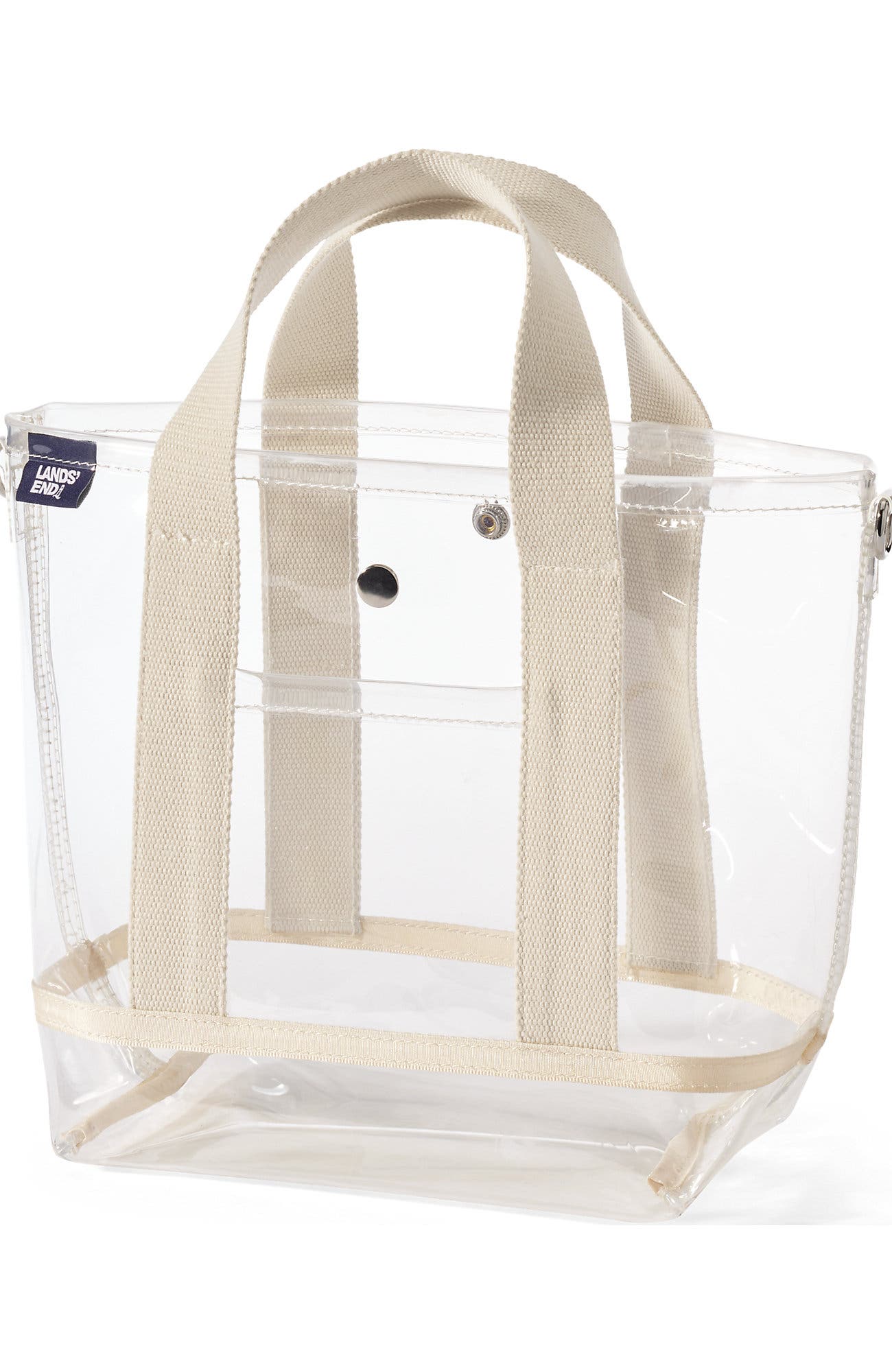 Clear Tote, Alternate, color, Natural