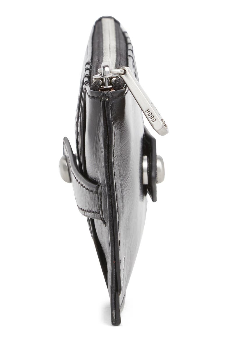 Linn Leather Wallet, Alternate, color, BLACK