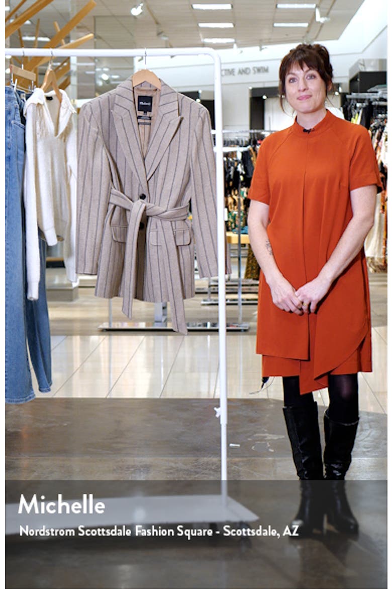 The Bedford Oversize Belted Blazer video