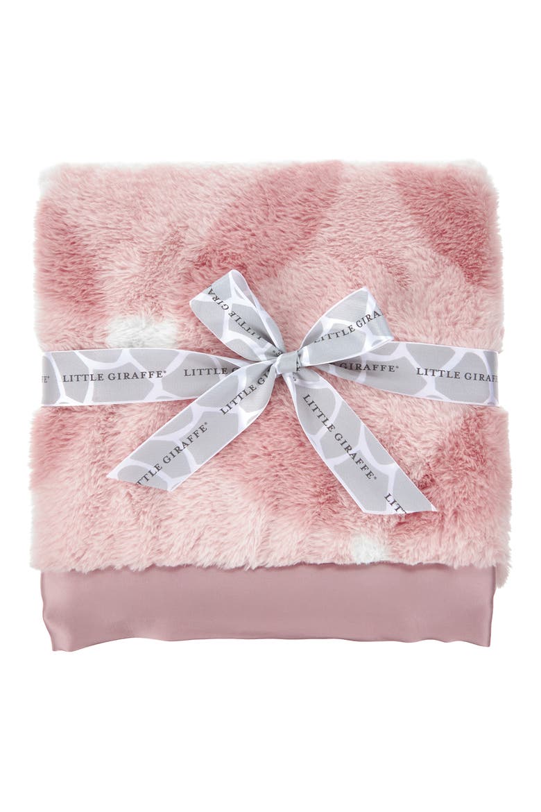 Luxe Whirl Baby Blanket, Main, color, DUSTY PINK