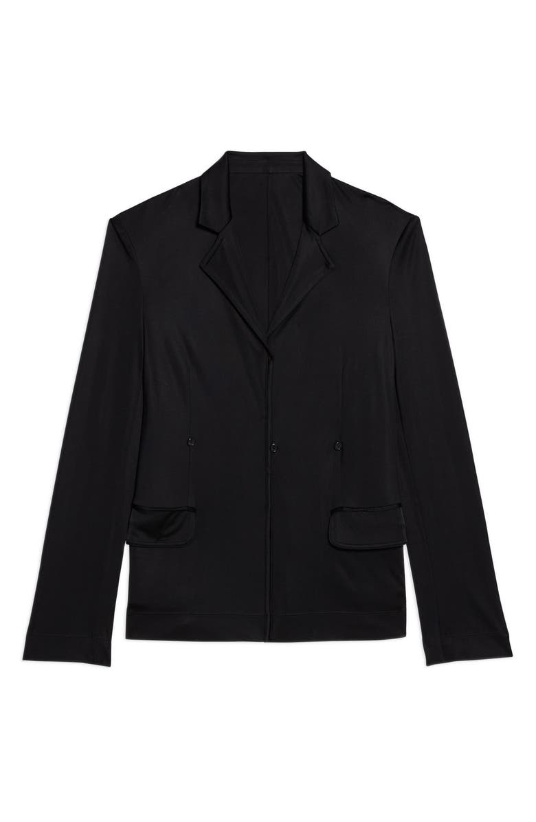 Helmut Lang Fluid Liquid Classic Blazer, Alternate, color, Black - 001