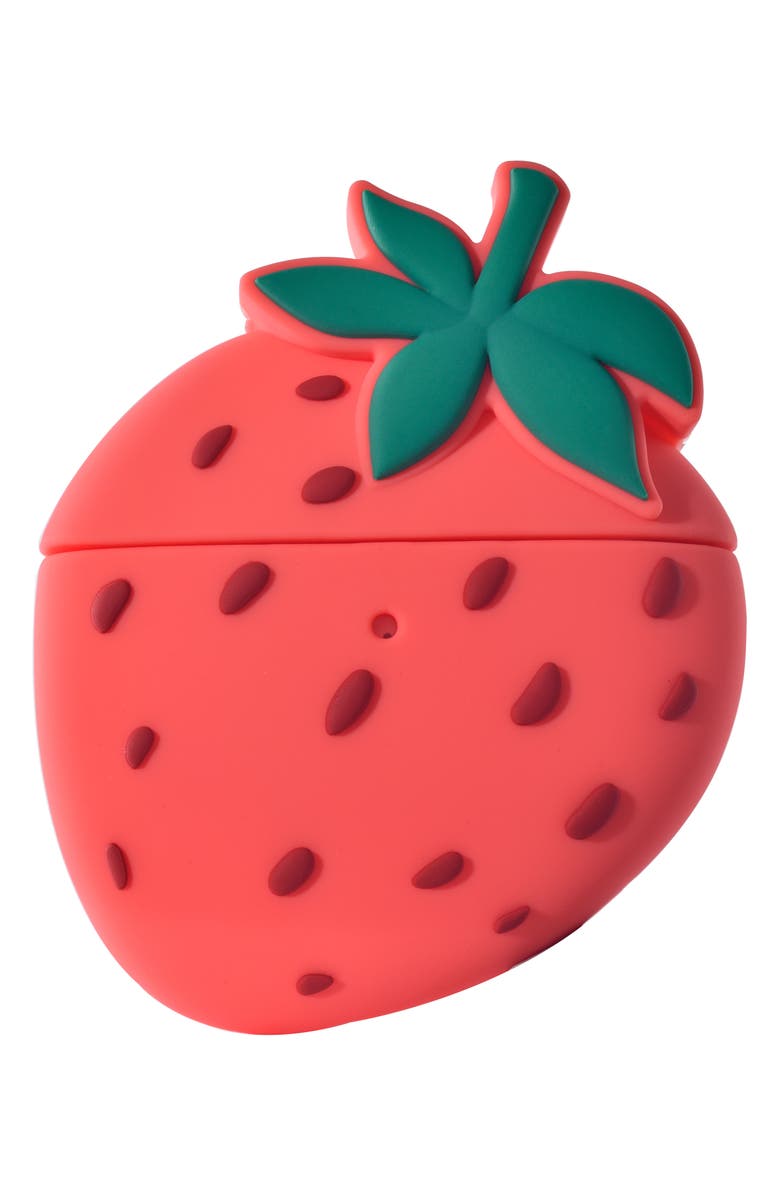 The Posh Tech Strawberry AirPods Pro Case & Cleaning Tool, Main, color,