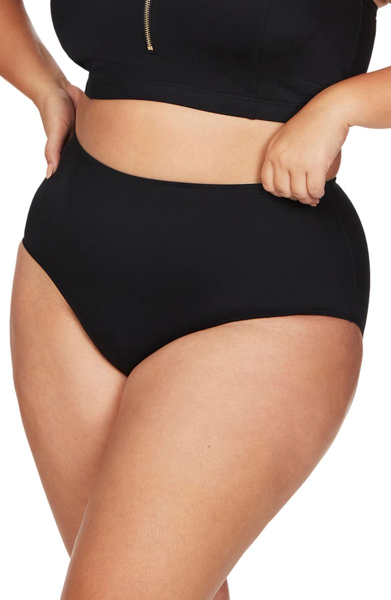 Artesands Sculpt Michaelangelo High Waist Bikini Bottoms, Alternate, color,