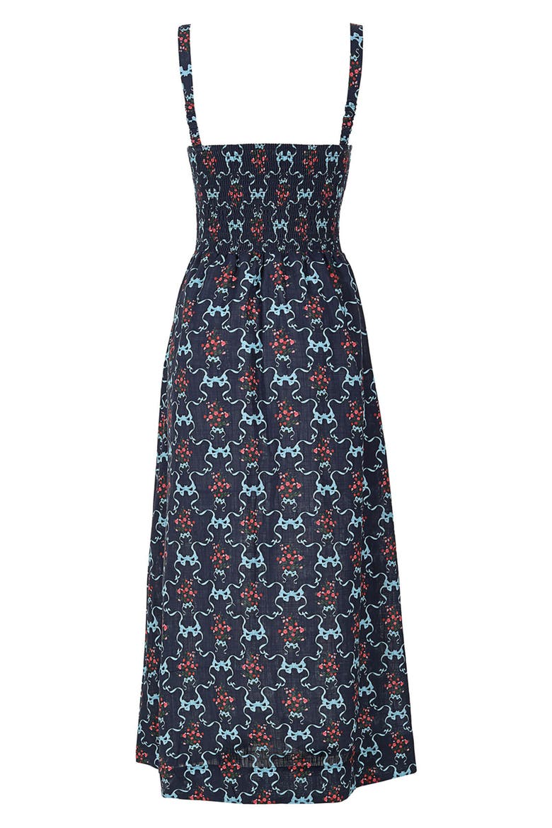 Carola Cherish Cotton Maxi Sundress, Alternate, color, WHITE