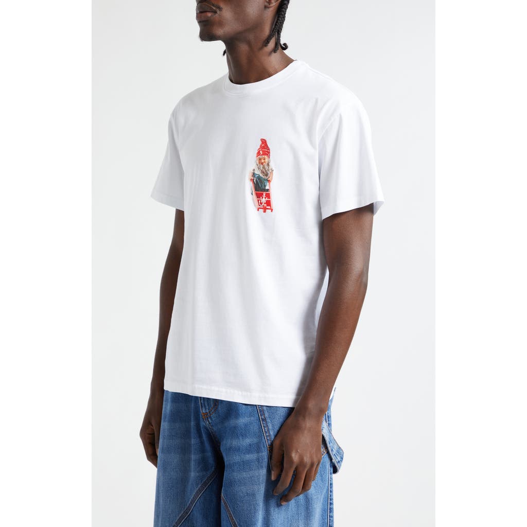 Jw Anderson Gnome T-shirt In White