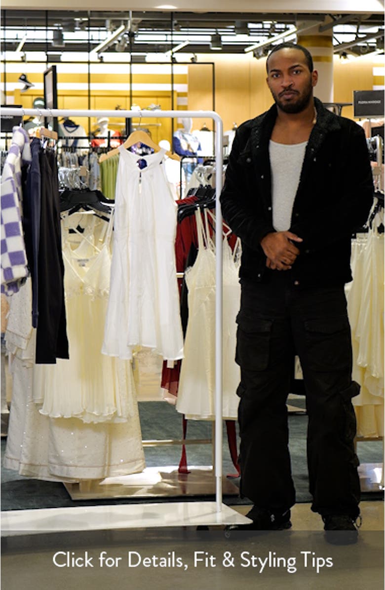 Kids' Metallic Twist Front Party Dress, sales video thumbnail