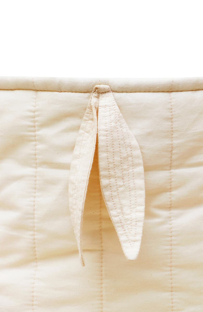 Lorena Canals Set of 2 Quilted Cotton Baskets, Alternate, color, Natural