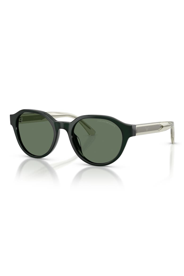 Kids' 48mm Small Phantos Sunglasses, Alternate, color, SHINY GREEN / DARK GREEN