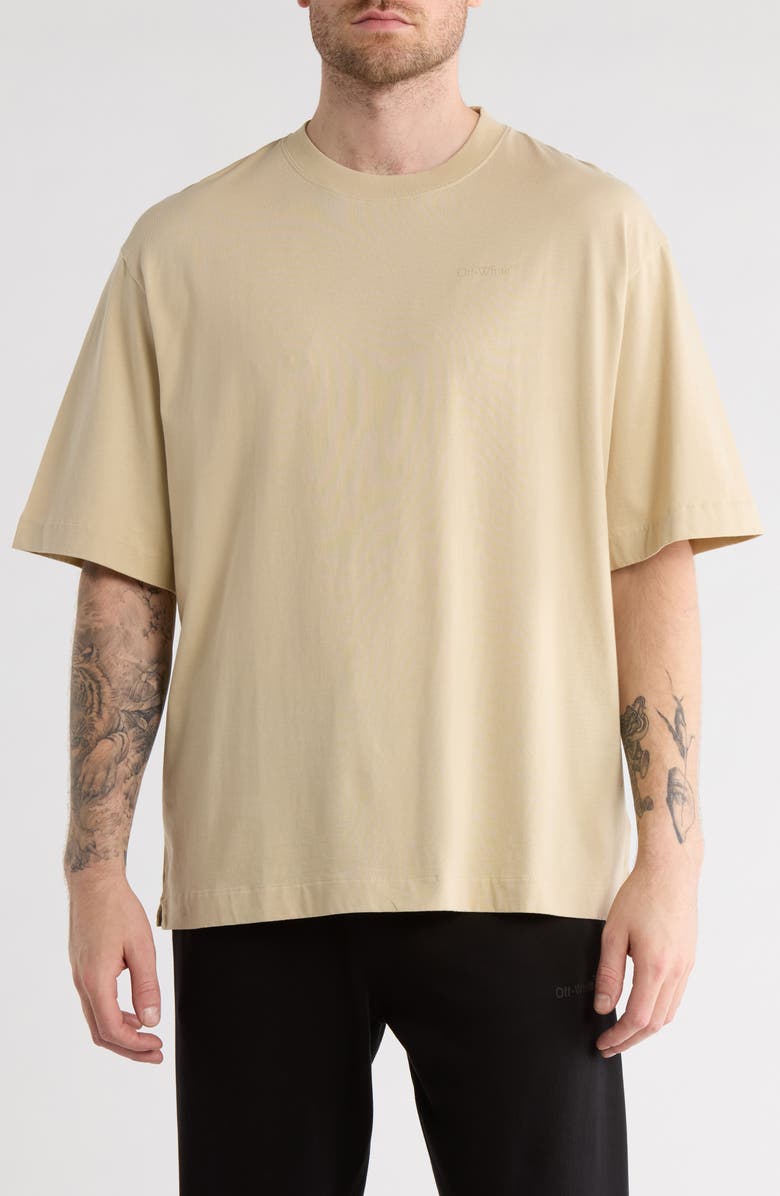 Off-White Scribble Carry Over Skate T-Shirt, Main, color, 