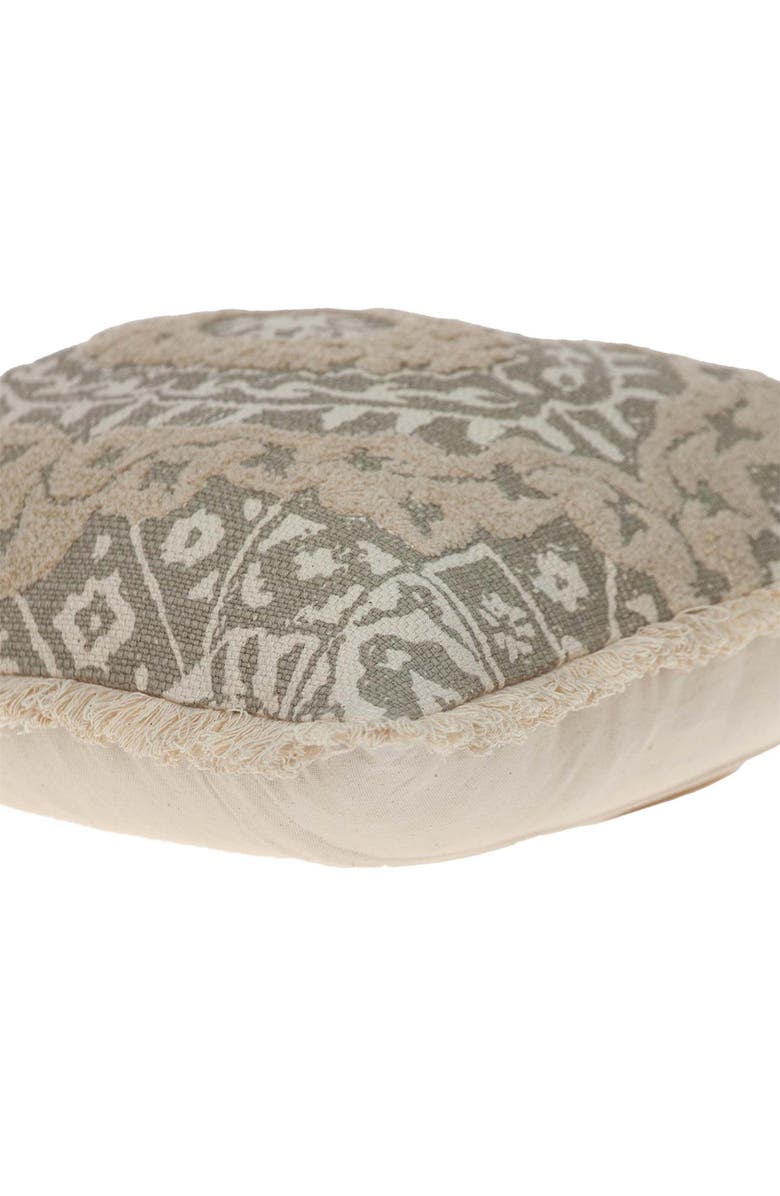 PARKLAND COLLECTION Abu Cotton Throw Pillow, Alternate, color, Beige