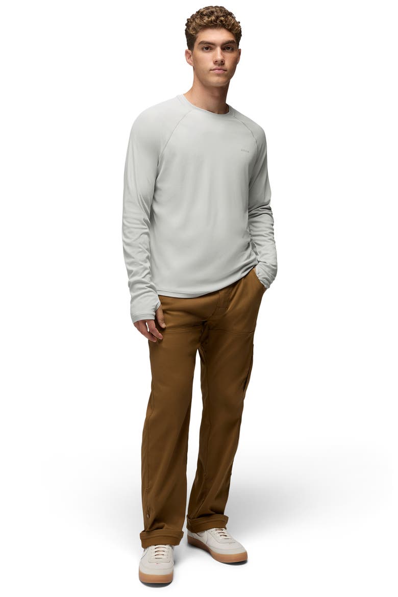 Sol Shade Long Sleeve Performance T-Shirt, Alternate, color, RIVER ROCK