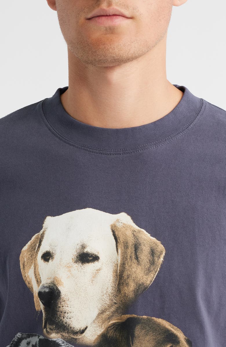 SANTO STUDIO Forever Graphic T-Shirt, Alternate, color, Navy