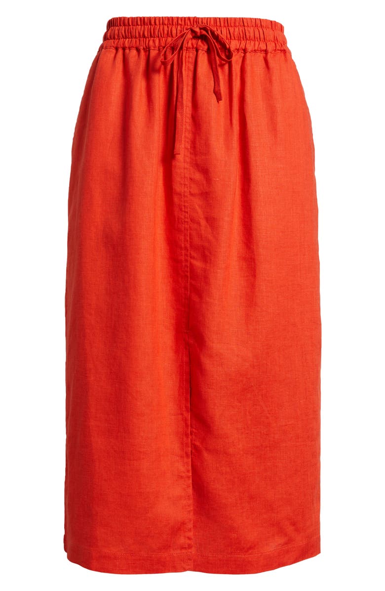 Nation LTD Maisie Linen Midi Skirt, Alternate, color,