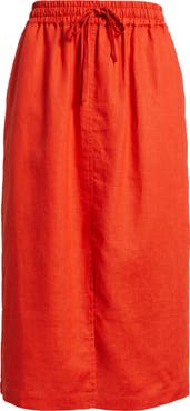 Nation LTD Maisie Linen Midi Skirt