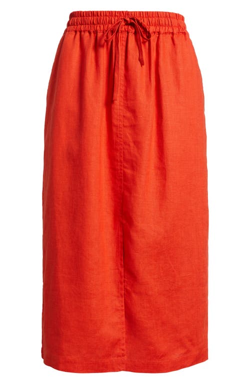 Shop Nation Ltd Maisie Linen Midi Skirt