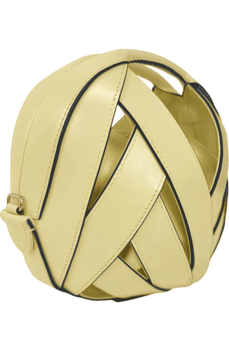 PERRIN PARIS Le Petit Panier Patent Shoulder Bag, Alternate, color,