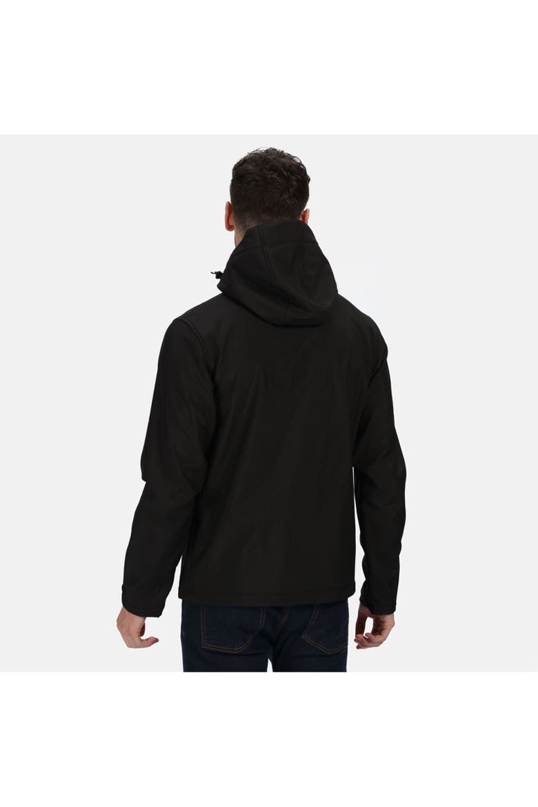 Venturer Three Layer Soft Shell Jacket, Alternate, color, Black