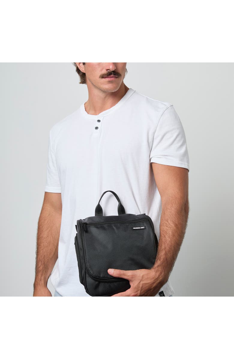 Members Only Expandable Travel Organizer Bag, Alternate, color, Black