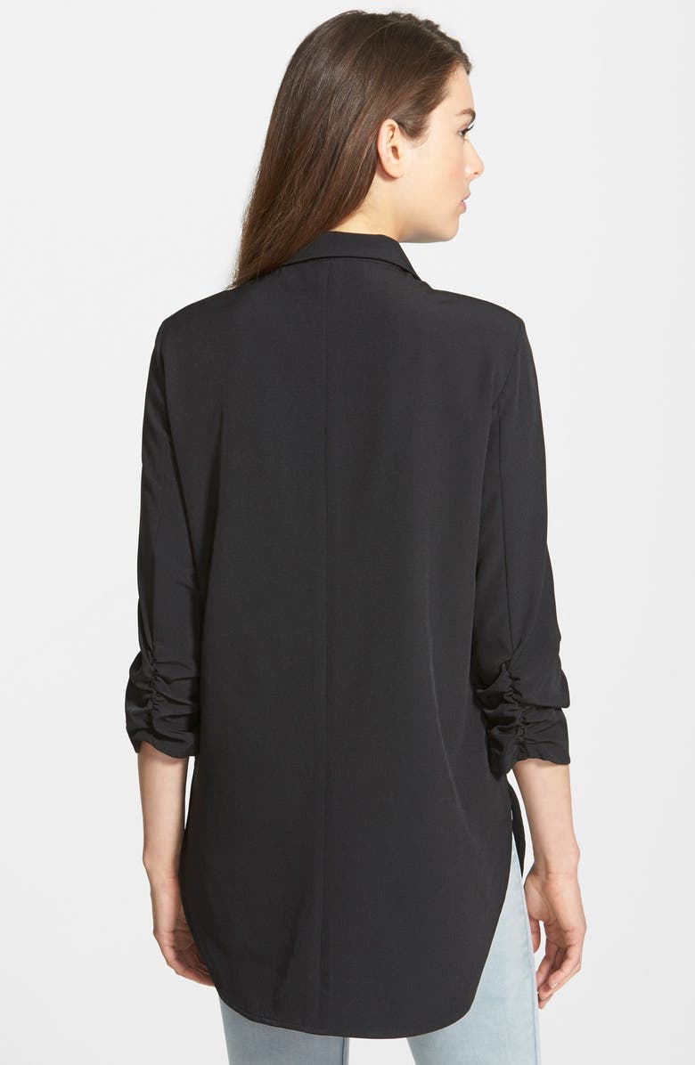 Harlowe and Graham Shirttail Blazer, Alternate, color, 