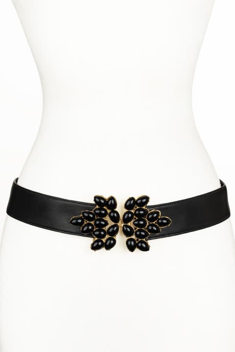 Jaclyn Chain Leather Belt