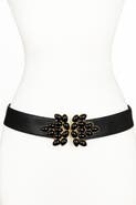 Raina Belts Jaclyn Chain Leather Belt