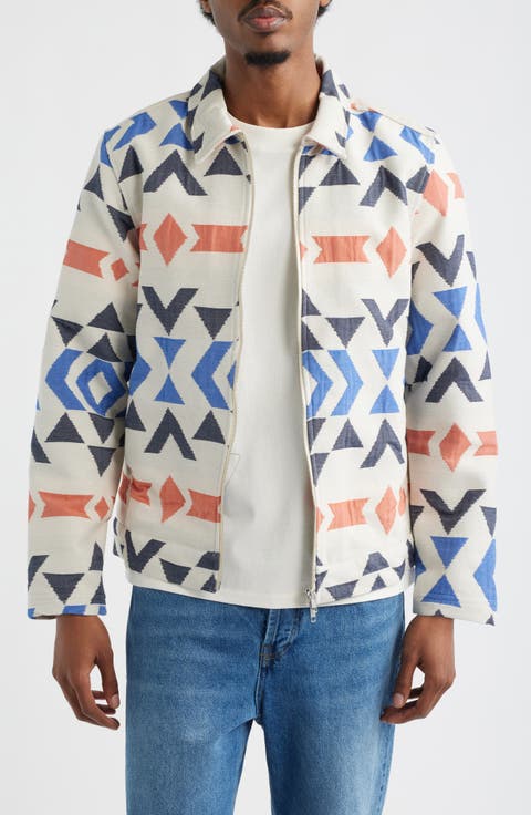 Park Jacquard Pattern Jacket