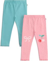 JOJO MAMAN BEBE Kids' 2-Pack Leggings