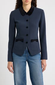 Hill House Home Evalina Peter Pan Collar Jacket