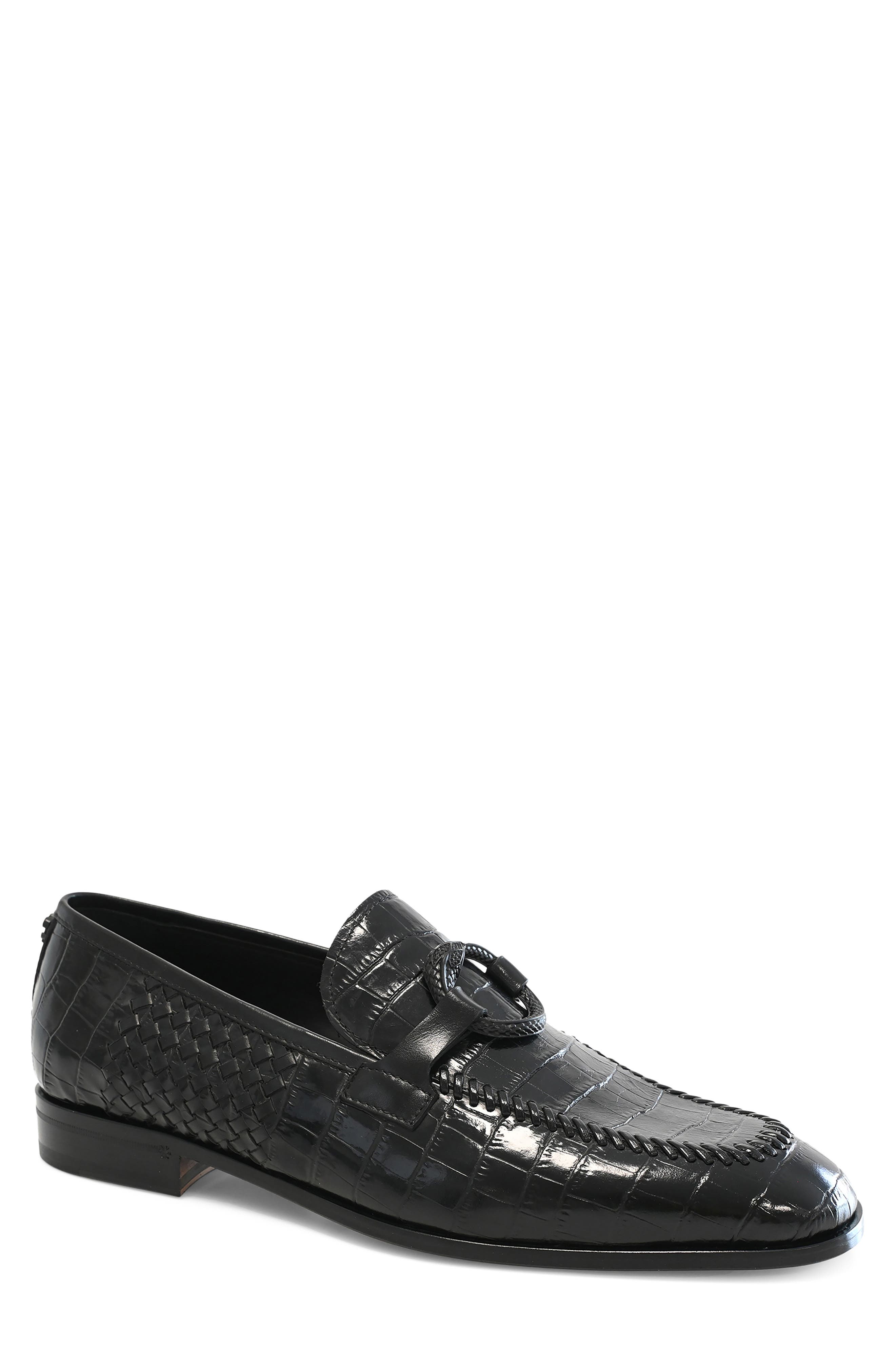 Roberto Cavalli Cocco Woven Loafer, Main, color, 