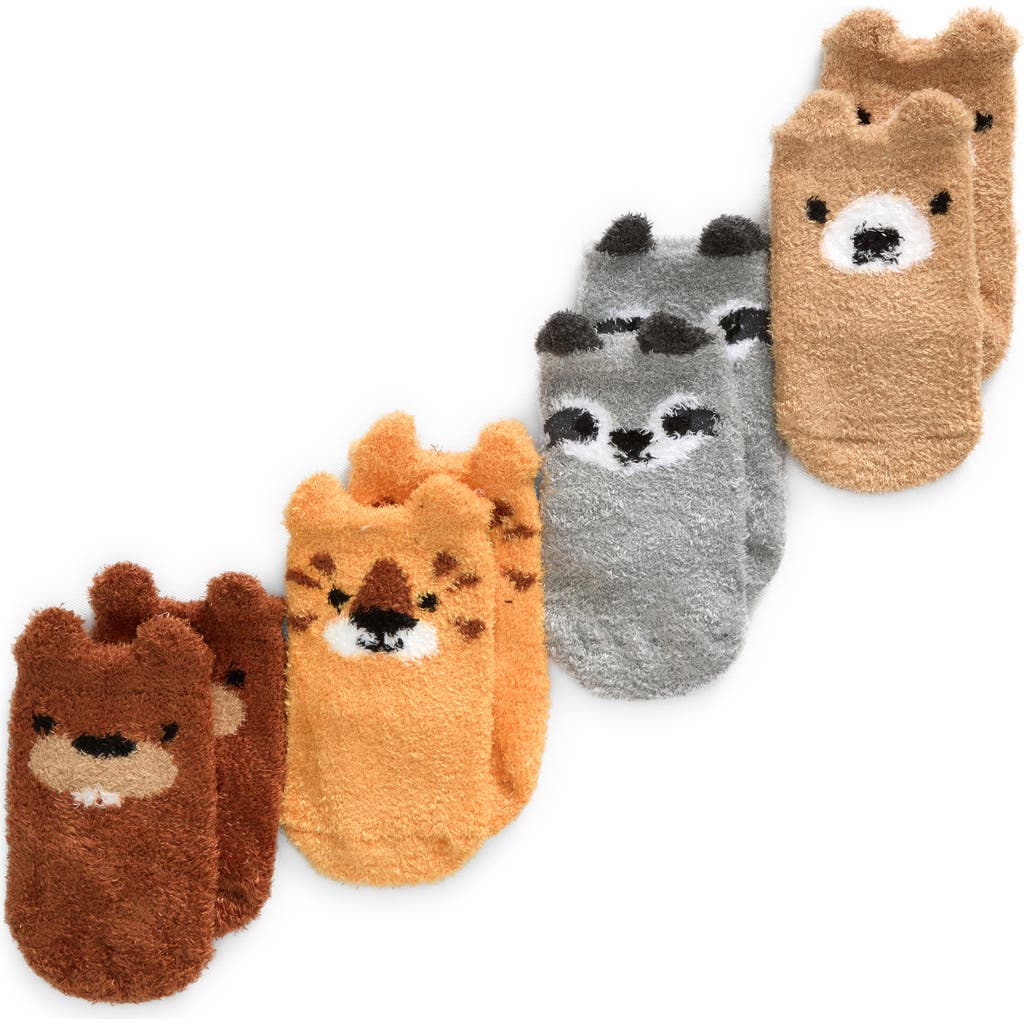 Trumpette Wild Free Assorted 4-Pack Chenille Socks