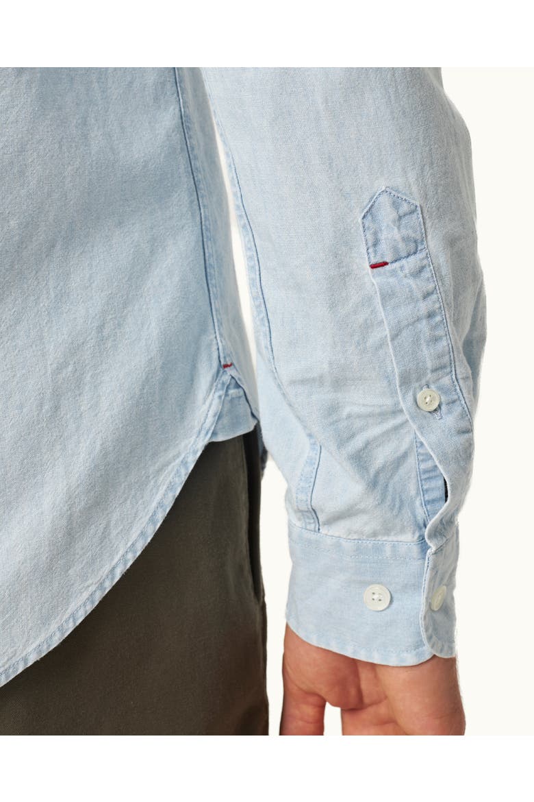Colburn Tailored-Fit Shirt, Alternate, color, Wave Blue