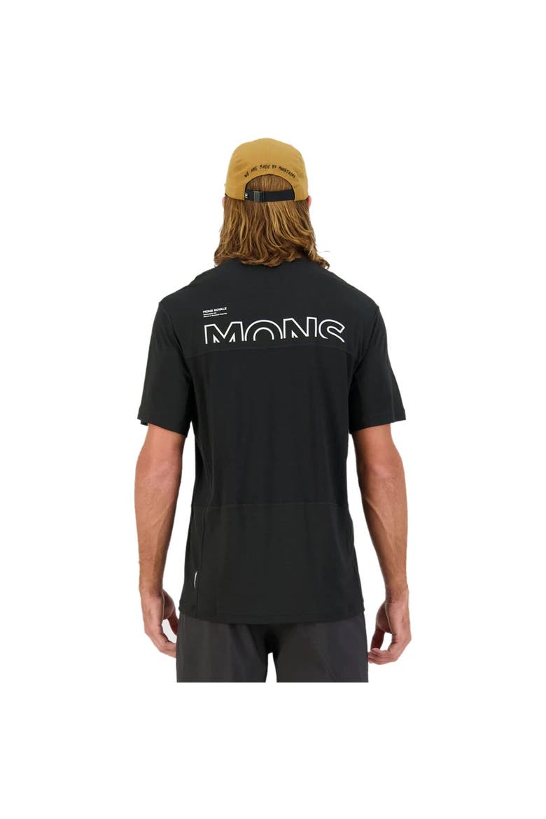Tarn Merino Shift T-Shirt - Men's, Alternate, color, Black/Black