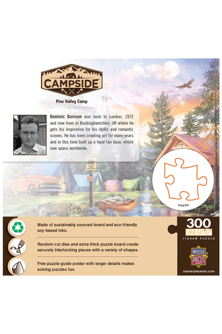 Pine Valley Camp 300 Piece Jigsaw Puzzle, Alternate, color, Multicolor
