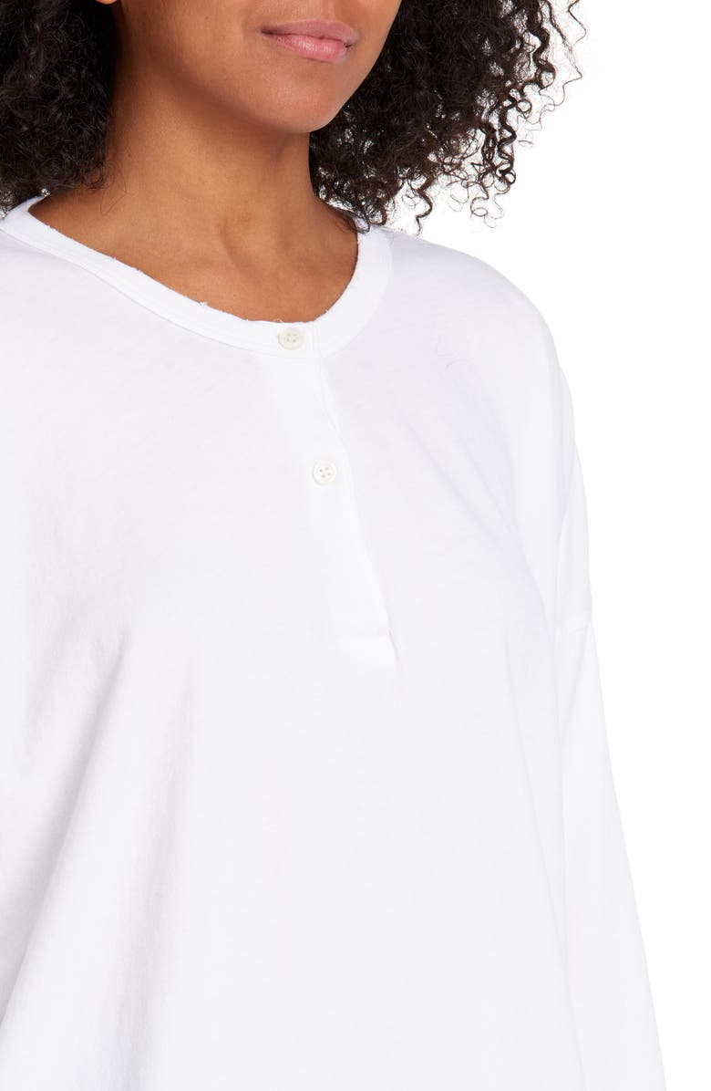 THE GREAT. Shrunken Henley, Alternate, color, 