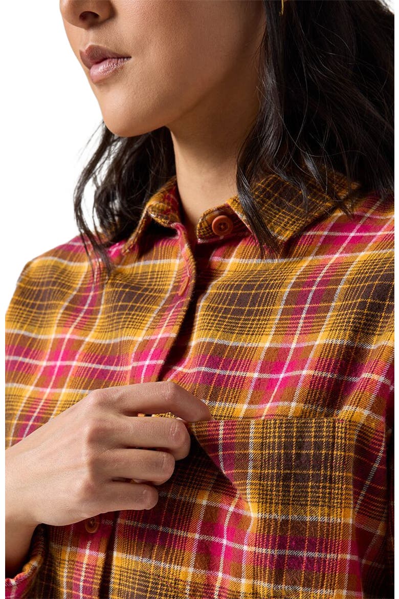 Venture Classic Flannel Shirt - Women's, Alternate, color, Zinnia Peeler Plaid