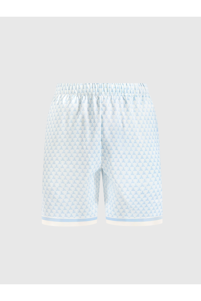 Jordan Eiffel Monogram Shorts, Alternate, color, Pale Blue