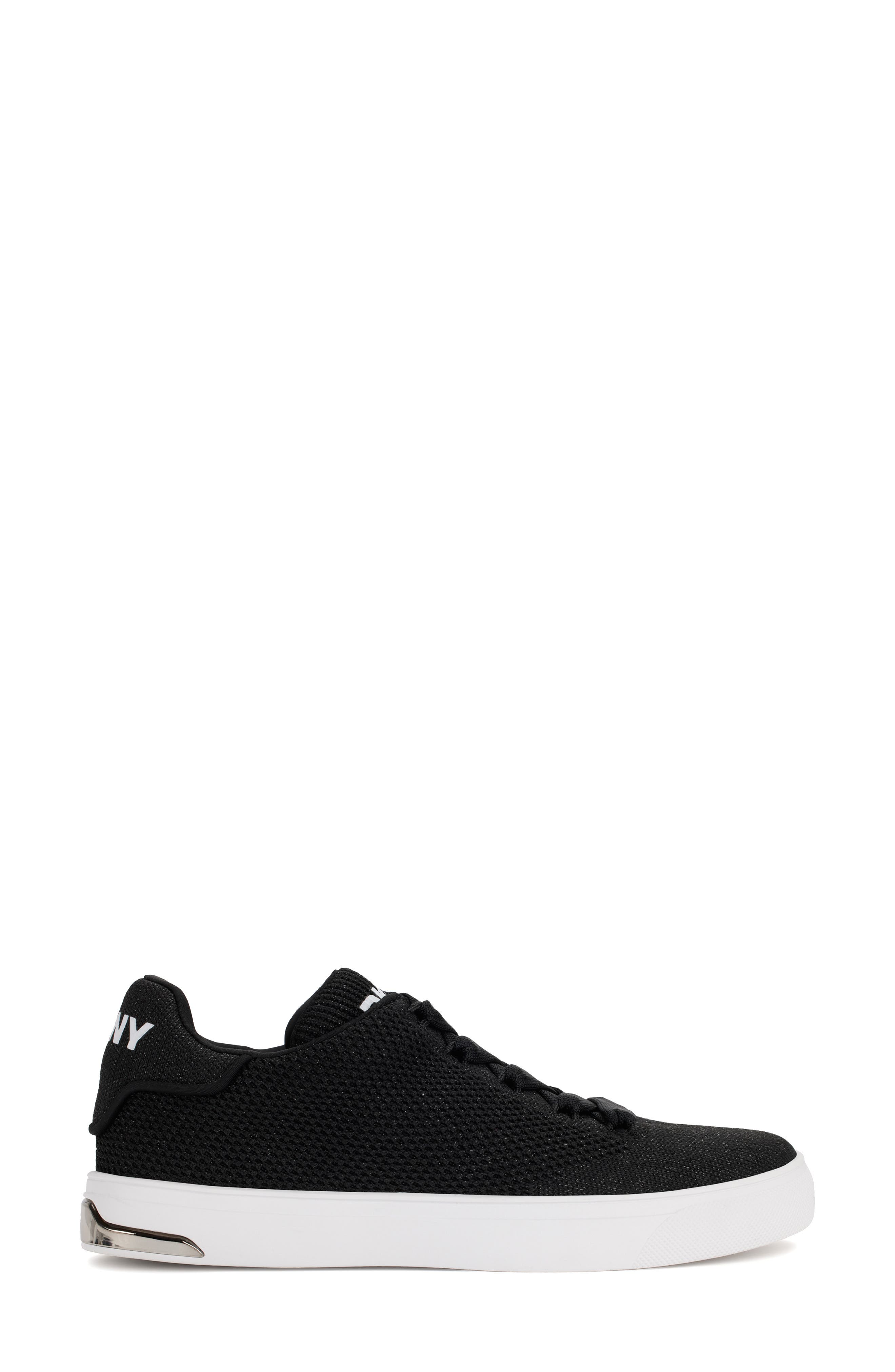 DKNY Mesh Sneaker, Alternate, color, Black