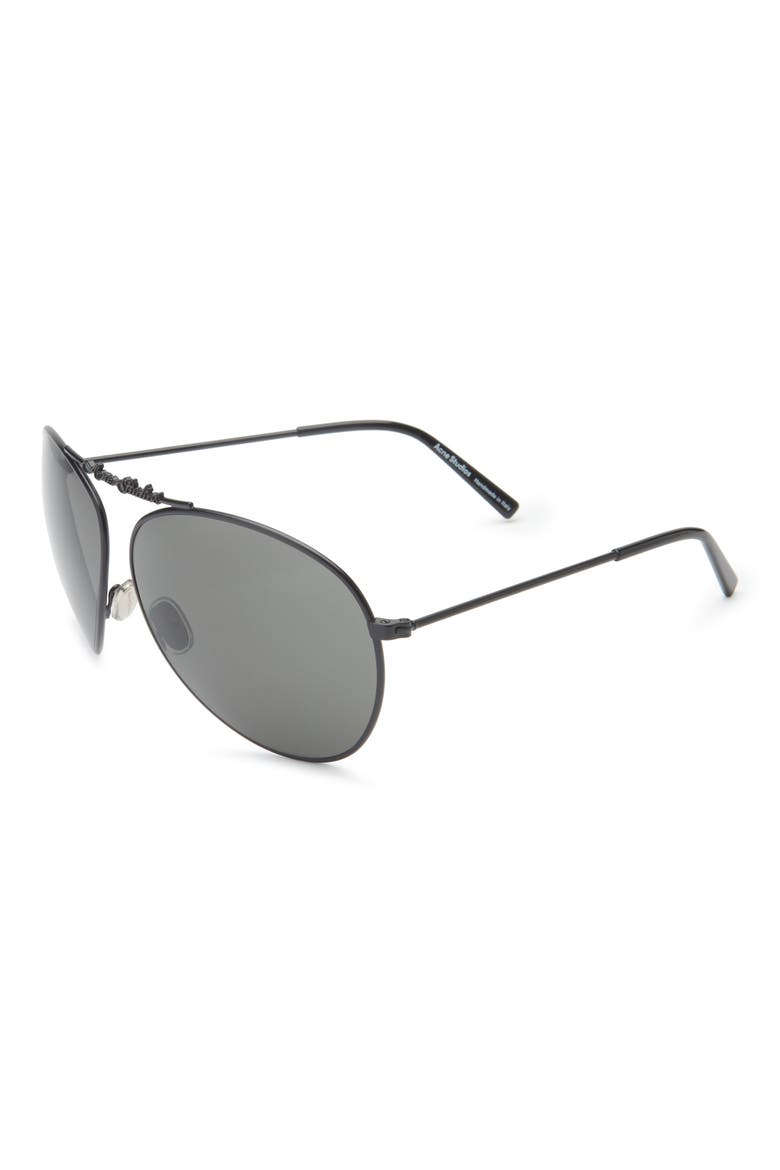Ator Aviator Sunglasses, Alternate, color, BLACK/ BLACK