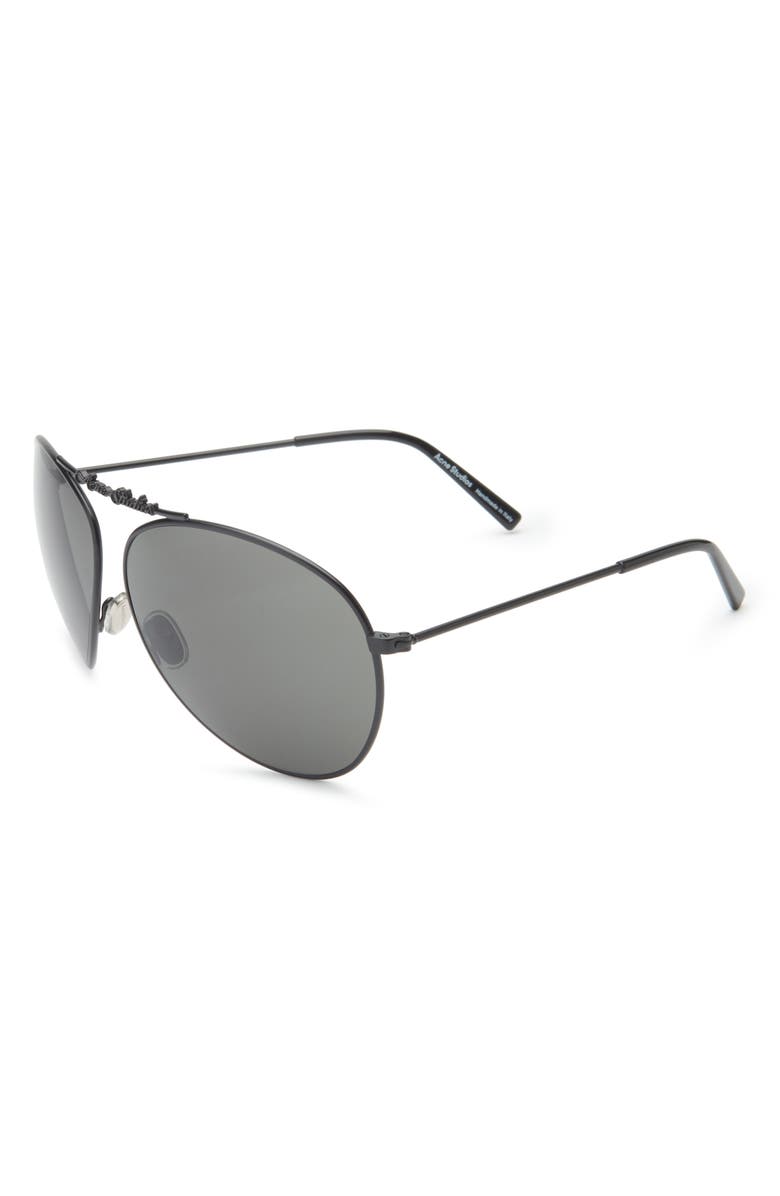 Acne Studios Ator Aviator Sunglasses, Alternate, color, 