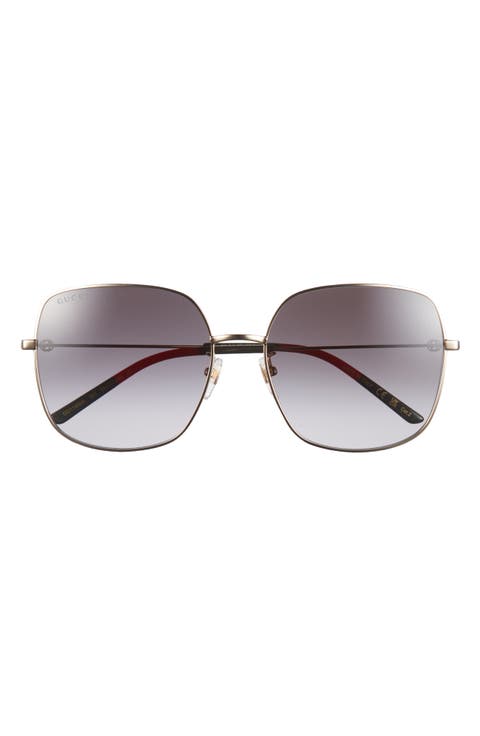 59mm Square Sunglasses
