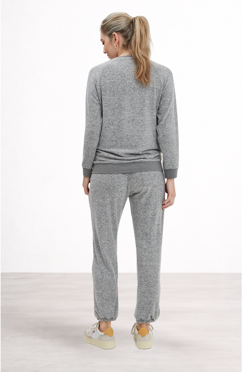 Nom Maternity Wren Under-the-belly Maternity Lounge Pants, Alternate, color, Grey