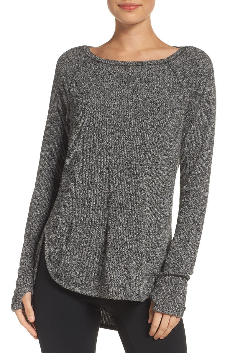 Zella Don't Sweat It Sweater, Main, color, 