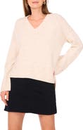 Vince Camuto High-Low V-Neck Sweater
