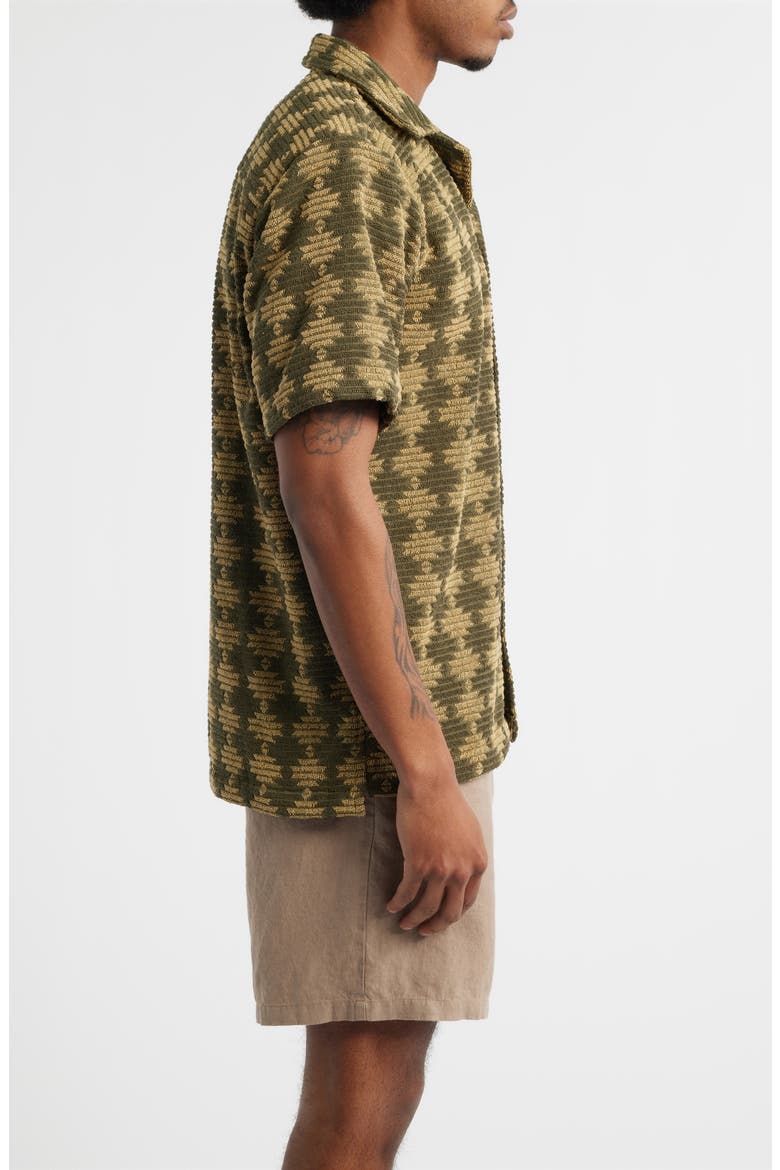 Forti Camp Shirt, Alternate, color, DARK GREEN