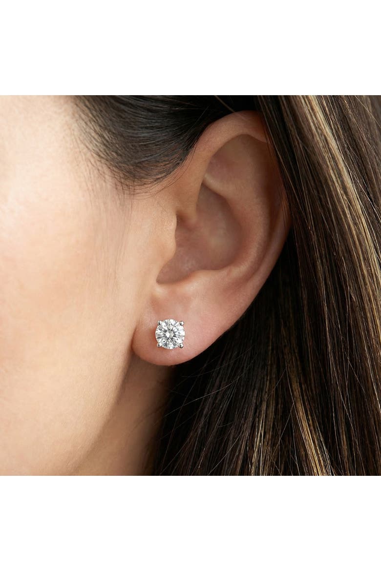 Platinum 1 1/2ct Lab Grown Diamond Studs, Alternate, color, 950 Platinum