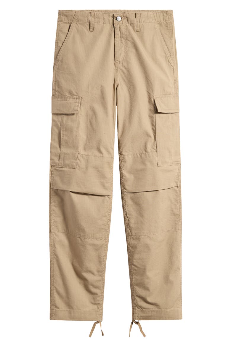 Cotton Ripstop Cargo Pants, Alternate, color, LEATHER RINSED